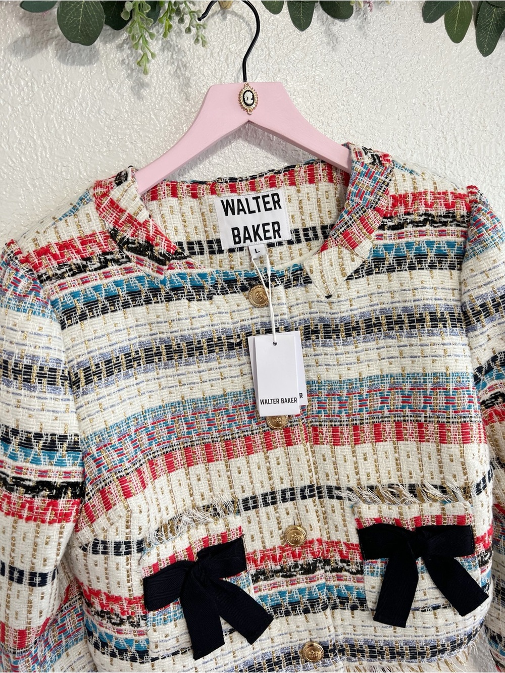 NWT Anthropologie Walter Baker Jones Tweed Jacket - Picture 5 of 10